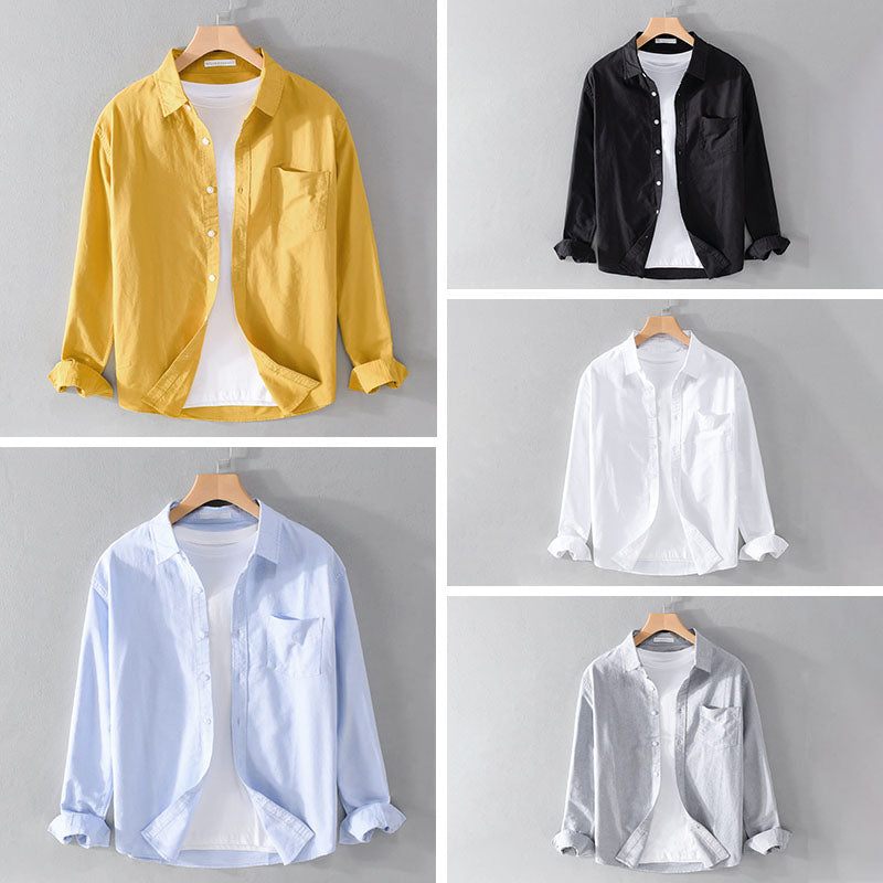 Camicia in Cotone Felix Grant Weekend