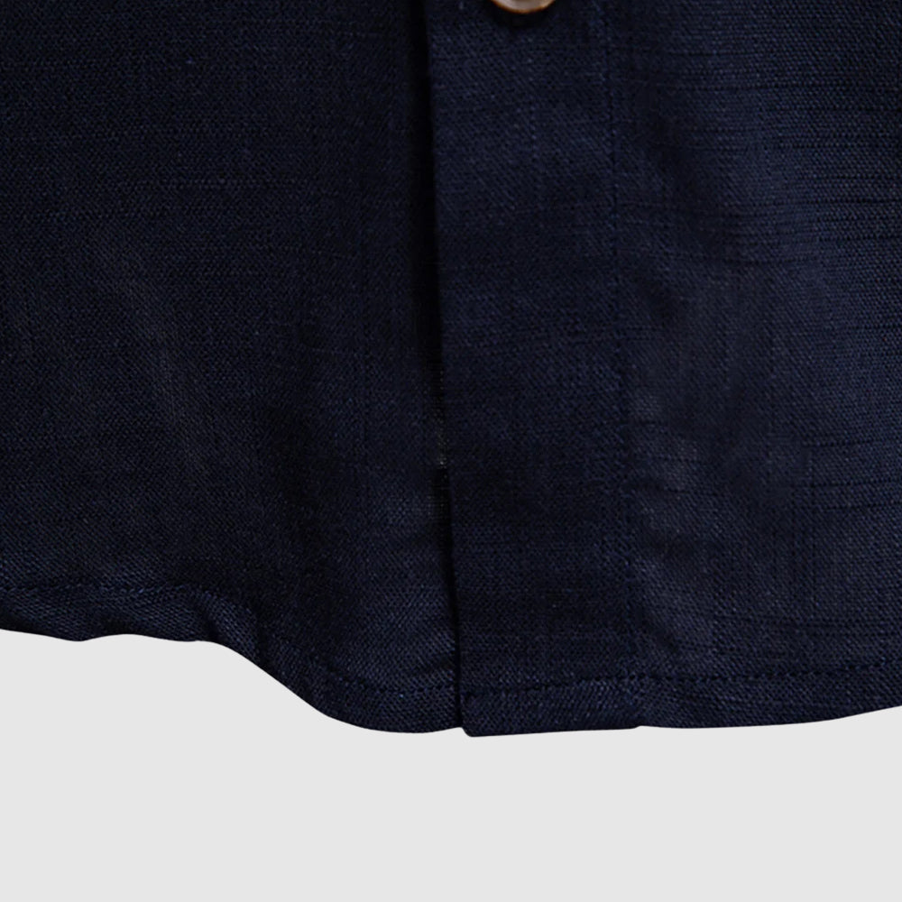 Camicia in Lino François Blanchet Horizon