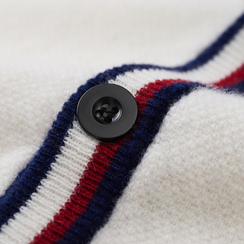 Giacca in Cashmere con Rifinitura Charleston