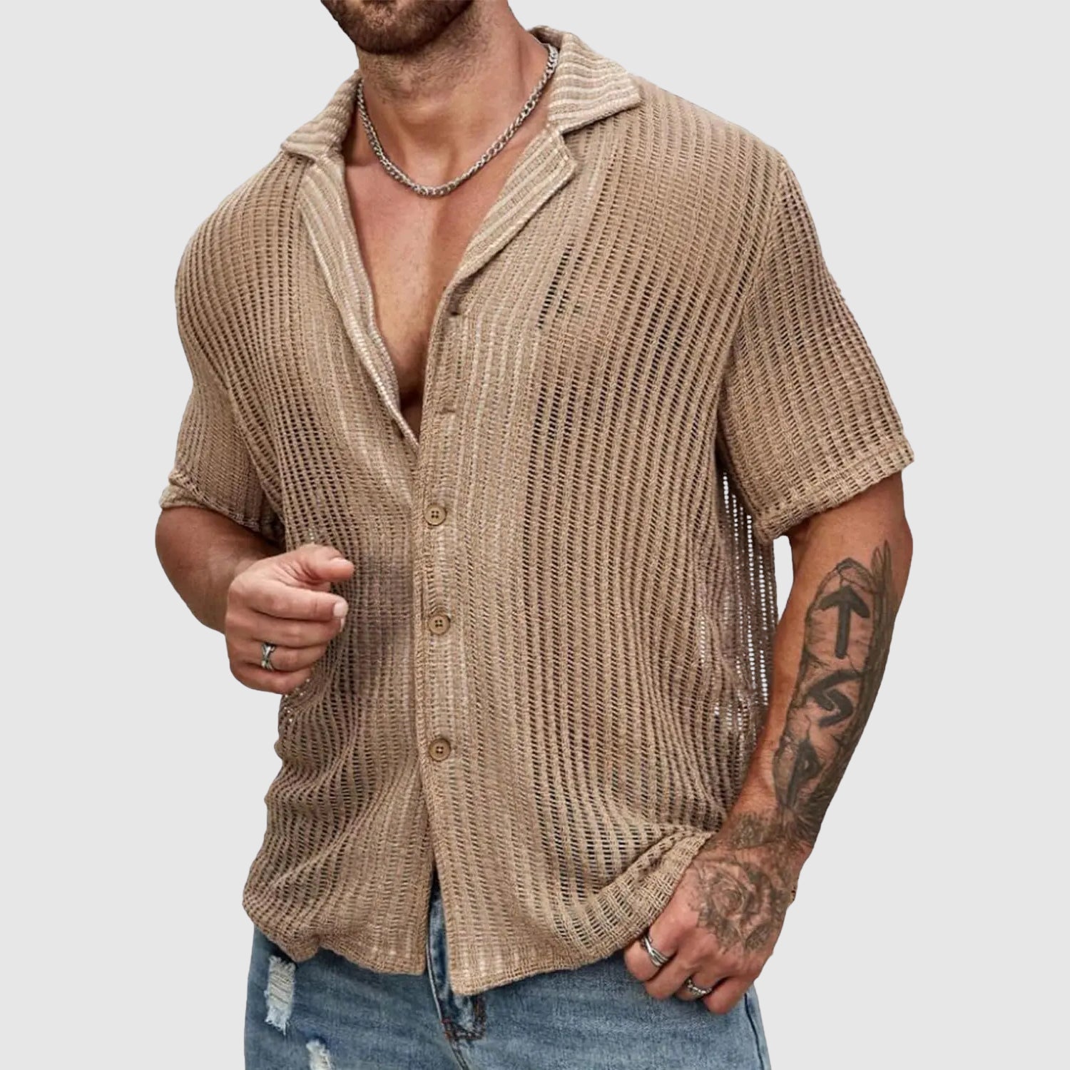 Camicia a Maglia Hollow Lorenzo Vitali