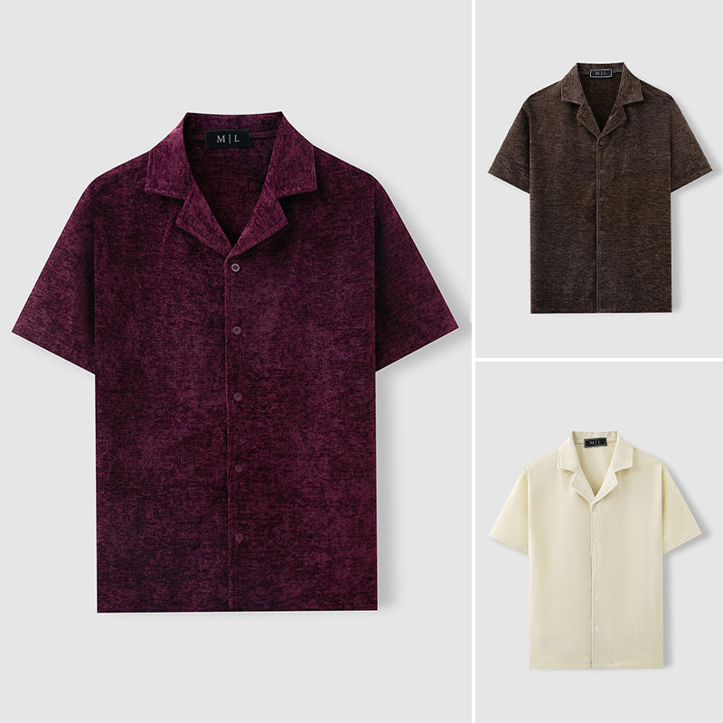 Camicia Retro in Velluto Lorenzo Vitali