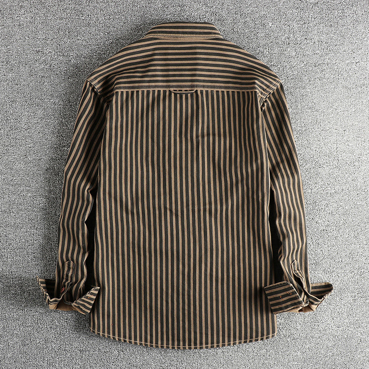 Camicia Buttoned a Strisce Vintage Lorenzo Vitali