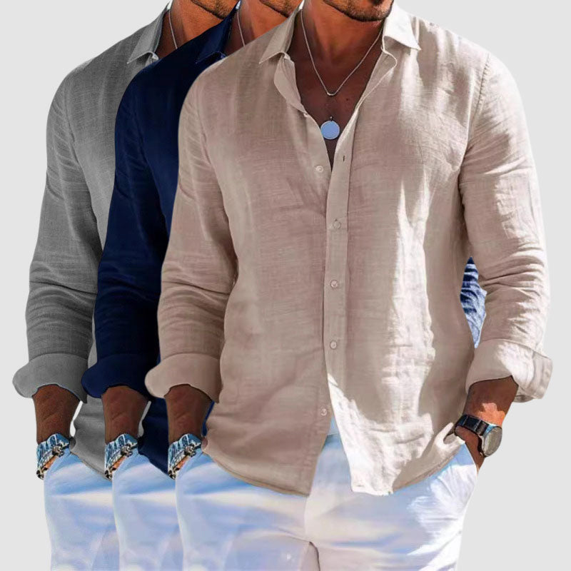 Camicia Lorenzo Vitali Costa Blu