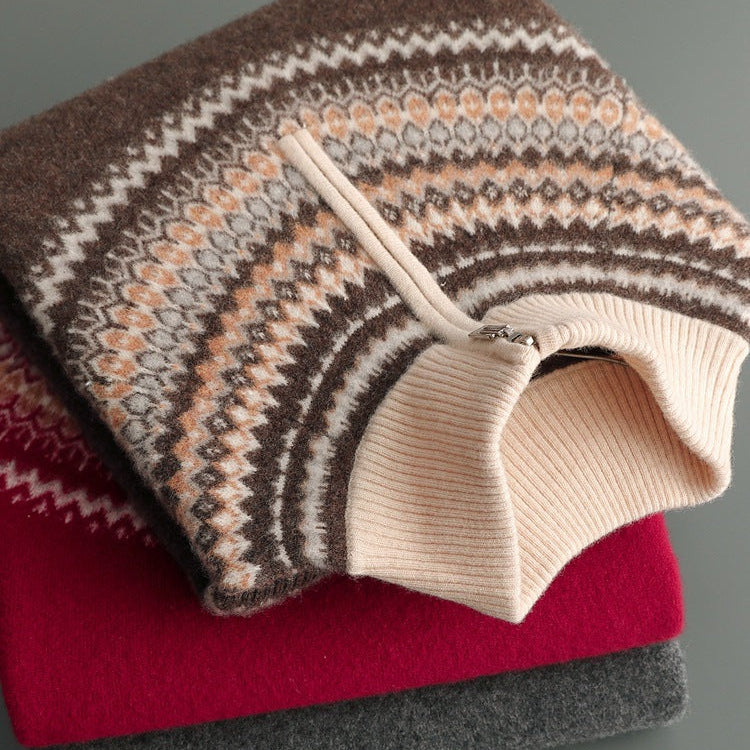 Maglione Half-Zip 100% Cashmere Evan