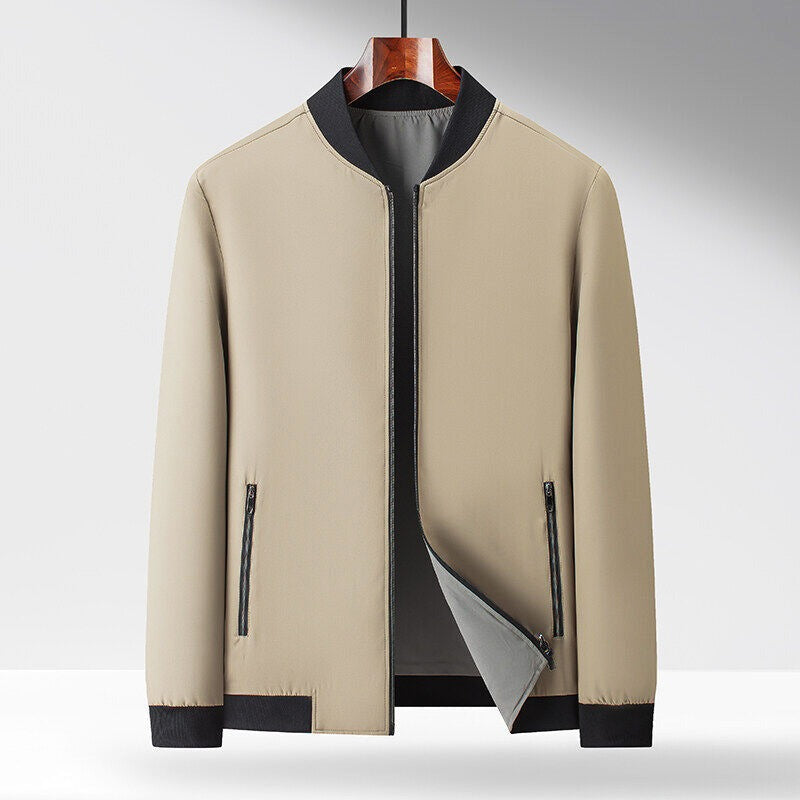 Giubbotto aviatore reversibile bicolore