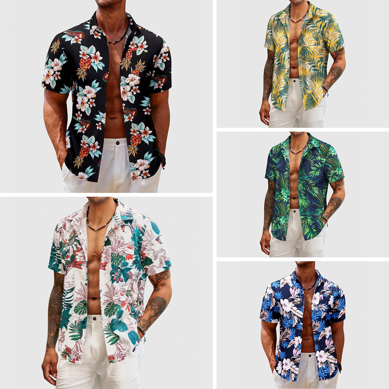 Camicia Botanica Havana Roberto Russo