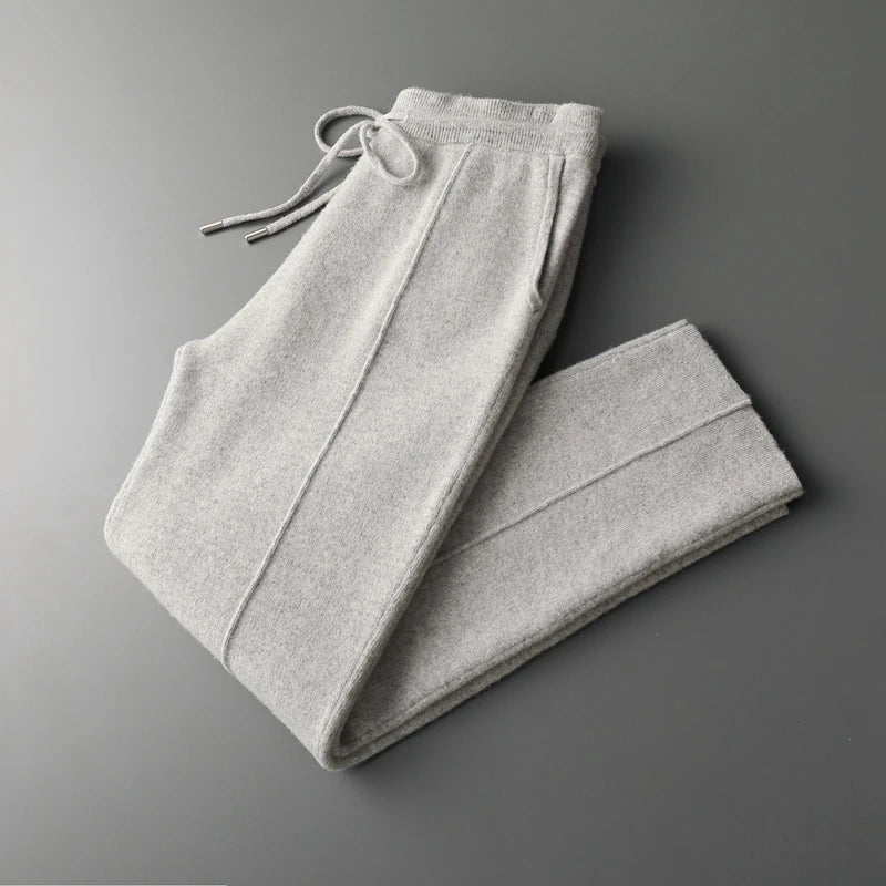 Pantaloni in Cashmere Rivani