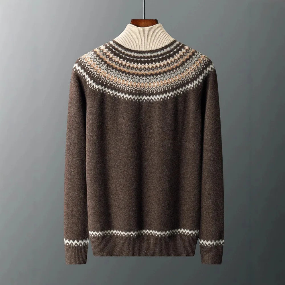 Maglione Half-Zip 100% Cashmere Evan