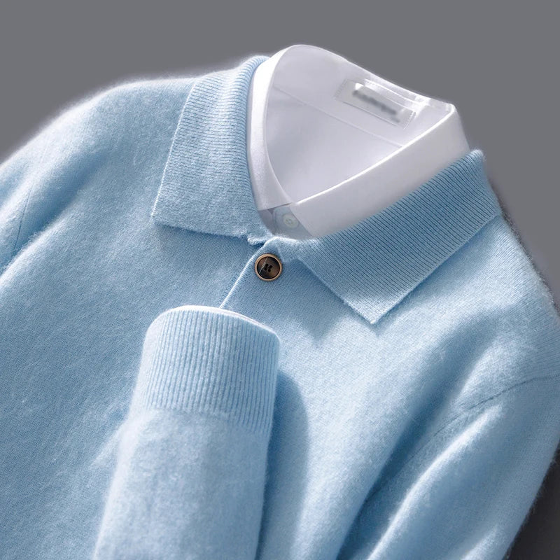 Maglione Polo in Cashmere Raiden