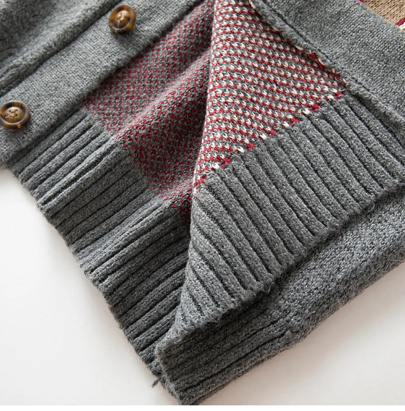 Cardigan in Lana Brooks Western