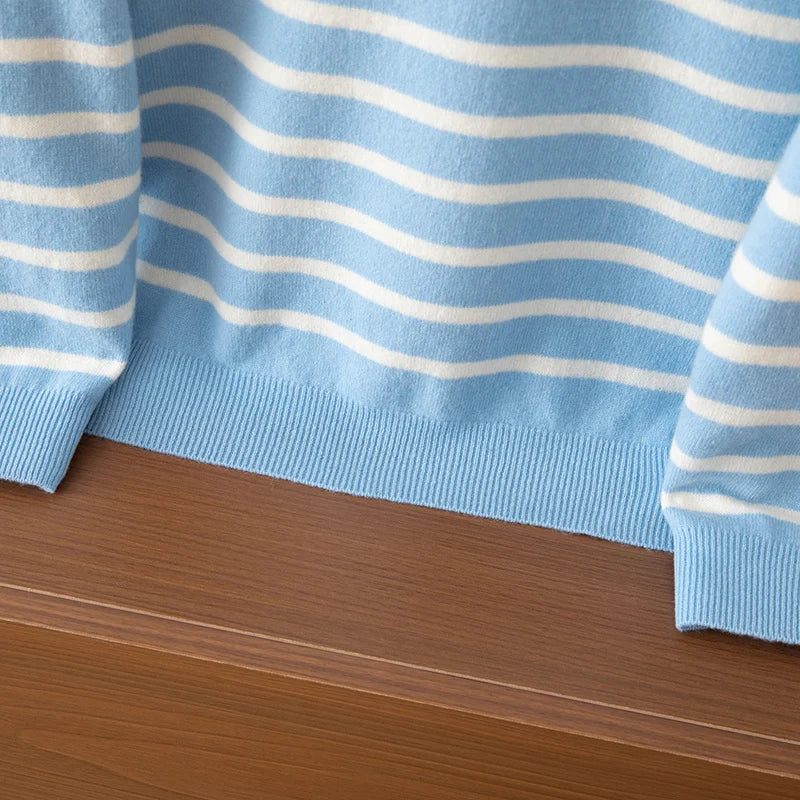 Maglione in Lana Merino Marittima