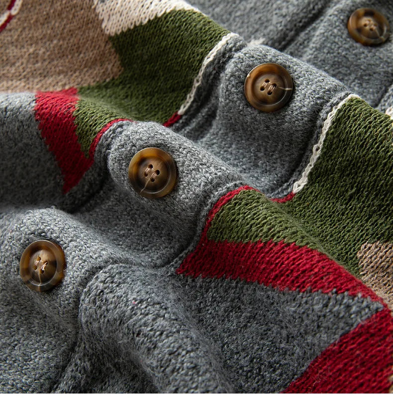 Cardigan in Lana Brooks Western