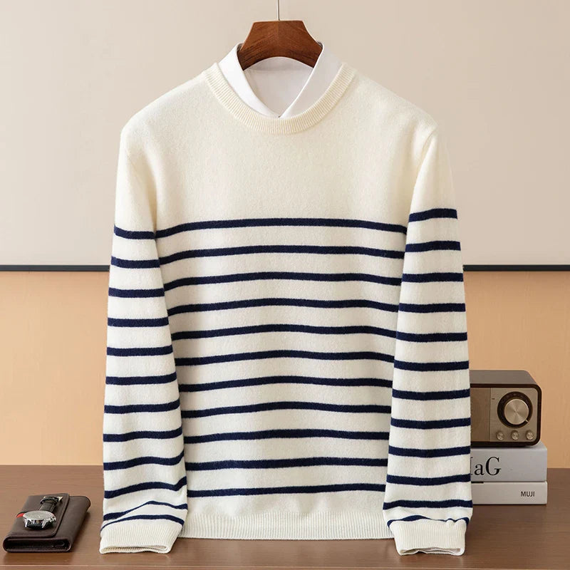 Maglione in Lana Merino Marittima