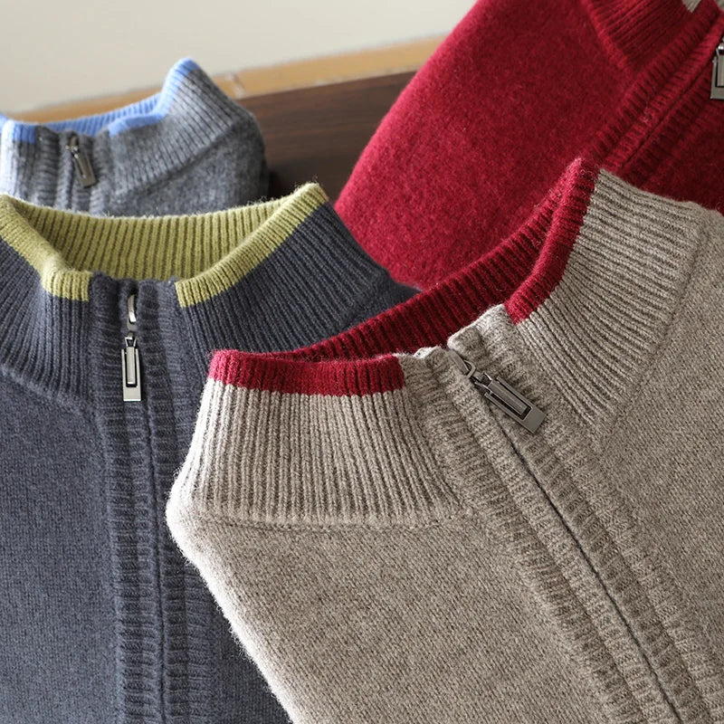 Bellamy Cashmere Quarter Zip