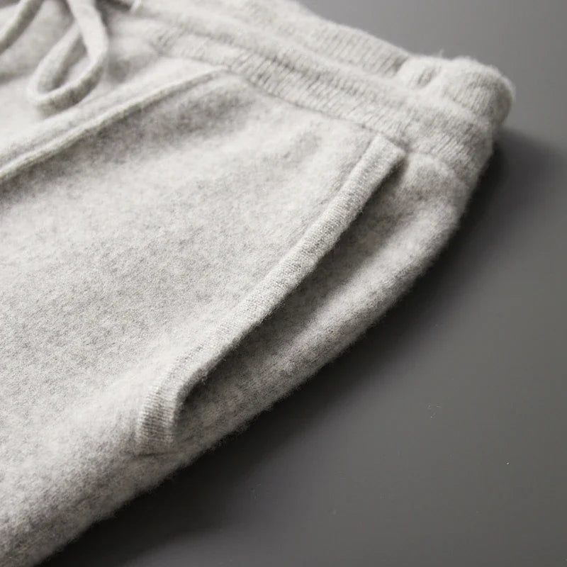 Pantaloni in Cashmere Rivani