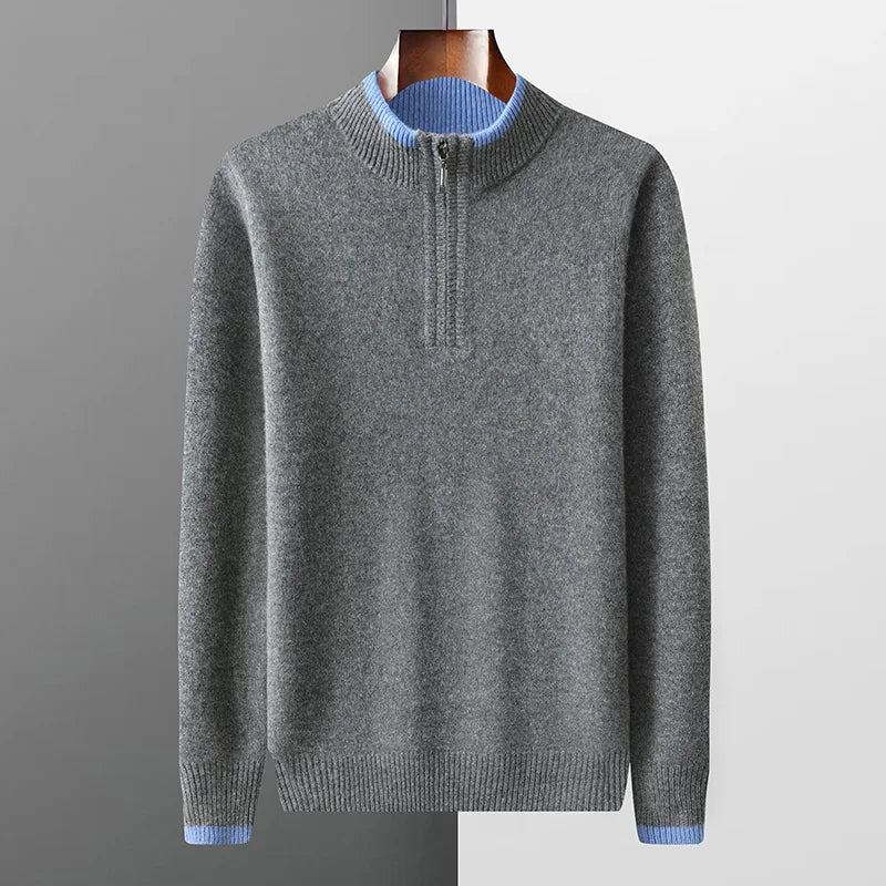 Bellamy Cashmere Quarter Zip