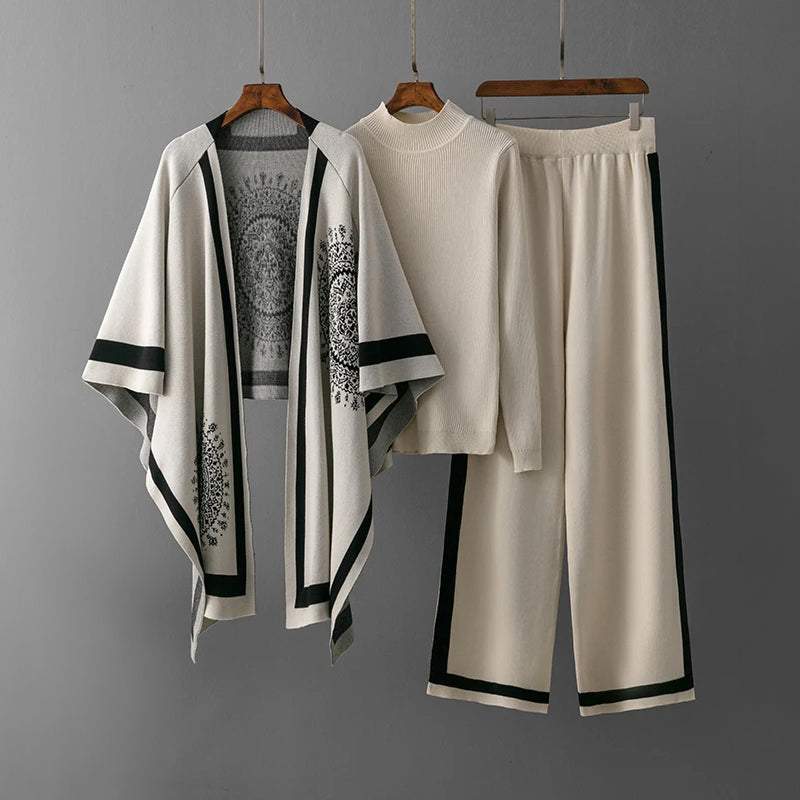 Set di Maglieria Sofia Amoretti 3 Pezzi