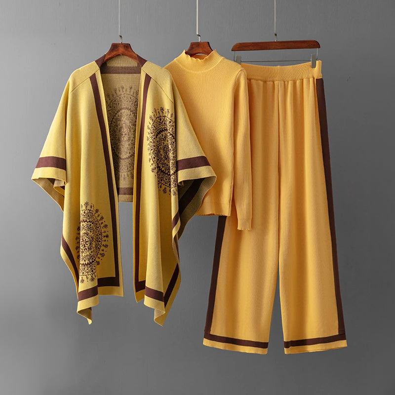 Set di Maglieria Sofia Amoretti 3 Pezzi