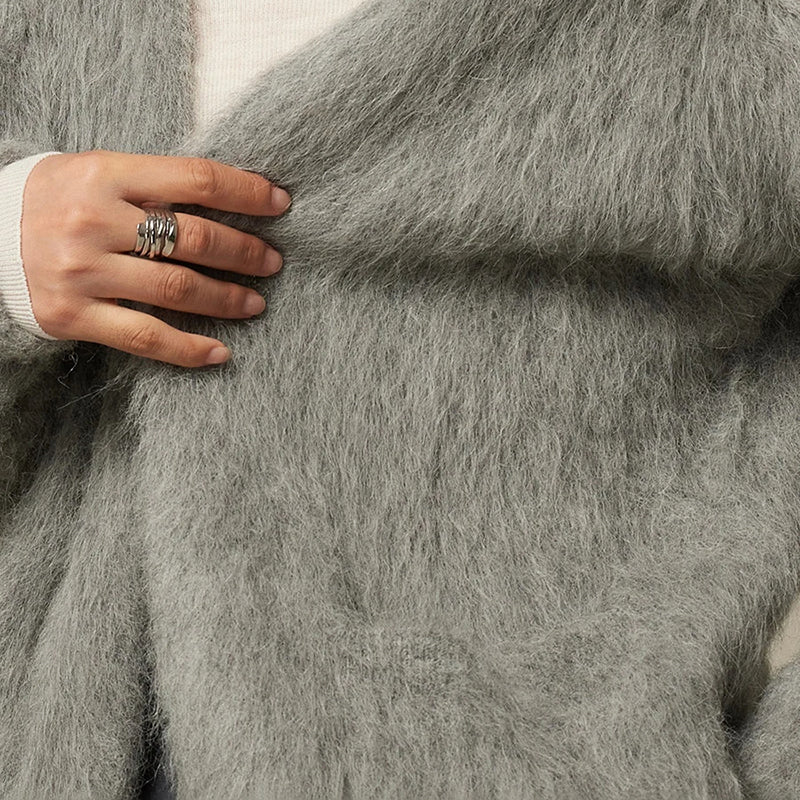 Cardigan Ultra Soft in Alpaca Sofia Amoretti