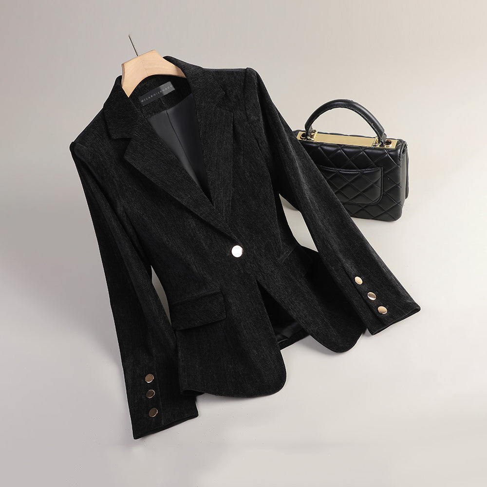 Blazer Sofia Amoretti in Velluto Alba