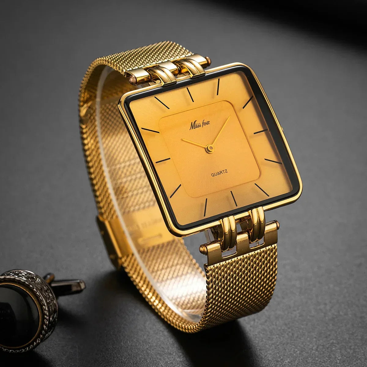 Orologio Mesh Oro Bold Statement