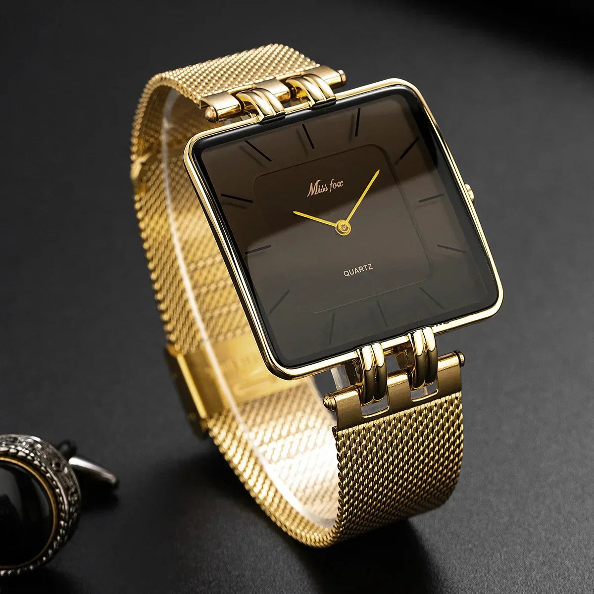 Orologio Mesh Oro Bold Statement