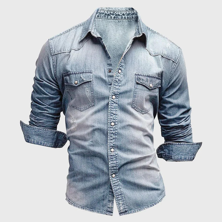 Camicia in Denim Theodore Willow Miami