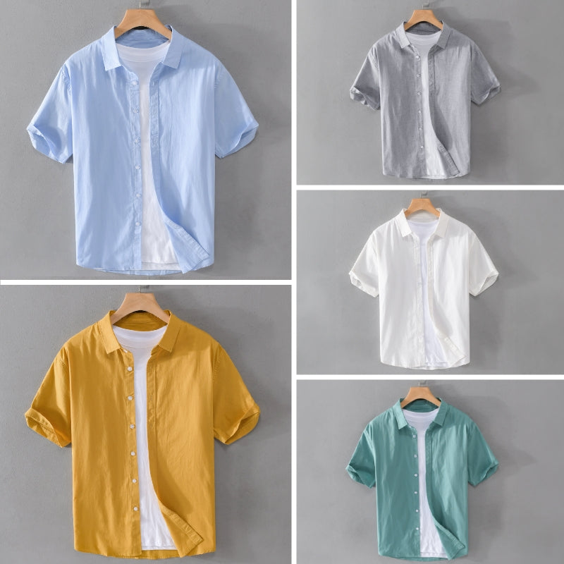 Camicia di Cotone Paradise Theodore Willow