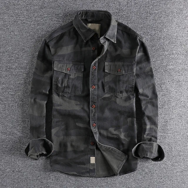 Camicia Urban Camo Theodore Willow