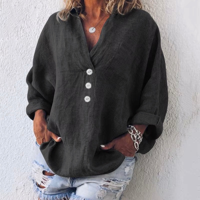 Blusa in Lino Valentina Rossi Tuscania