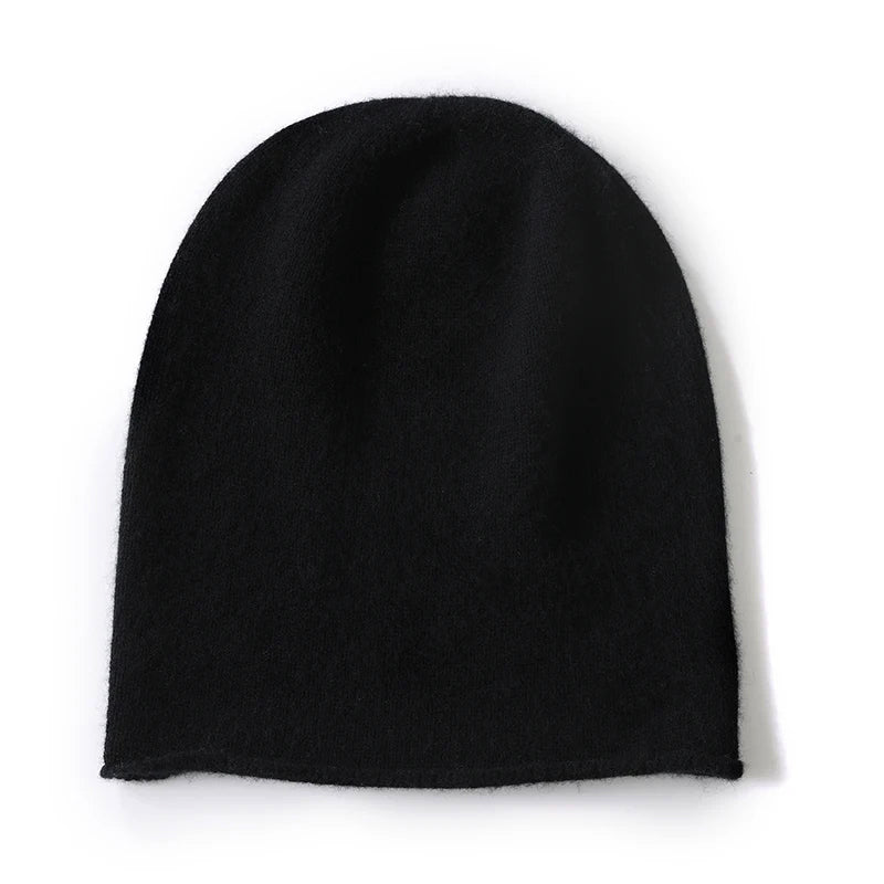 Beanie Slouch in Mistura di Cashmere per Donna