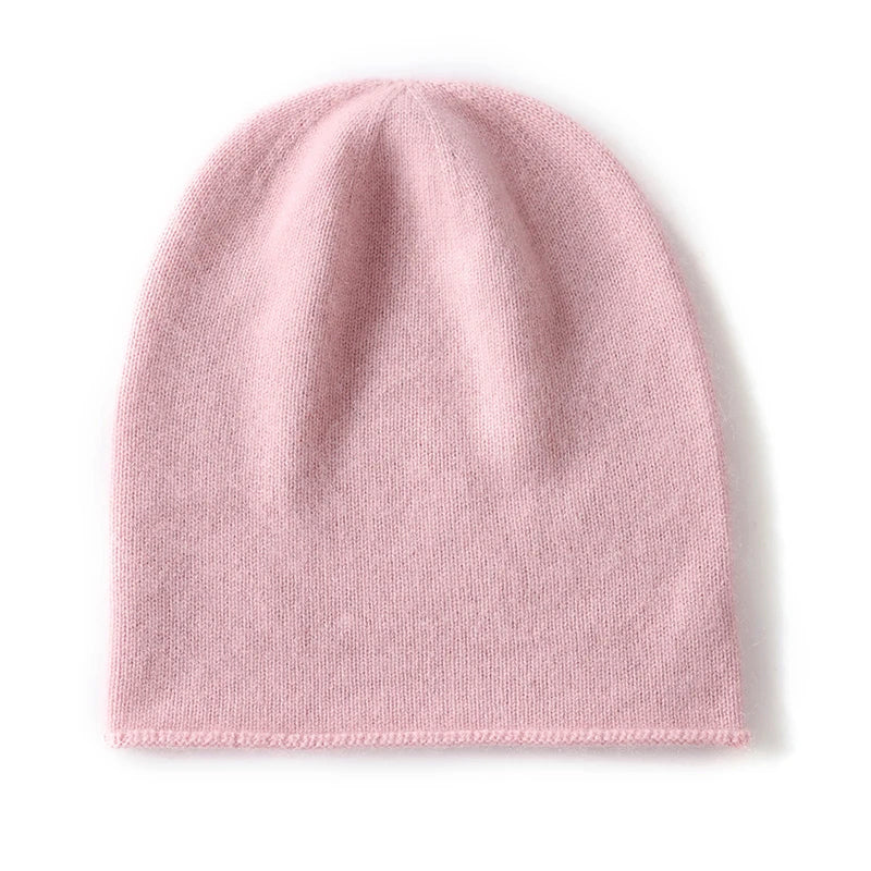 Beanie Slouch in Mistura di Cashmere per Donna