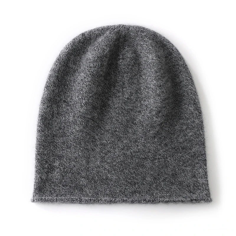 Beanie Slouch in Mistura di Cashmere per Donna