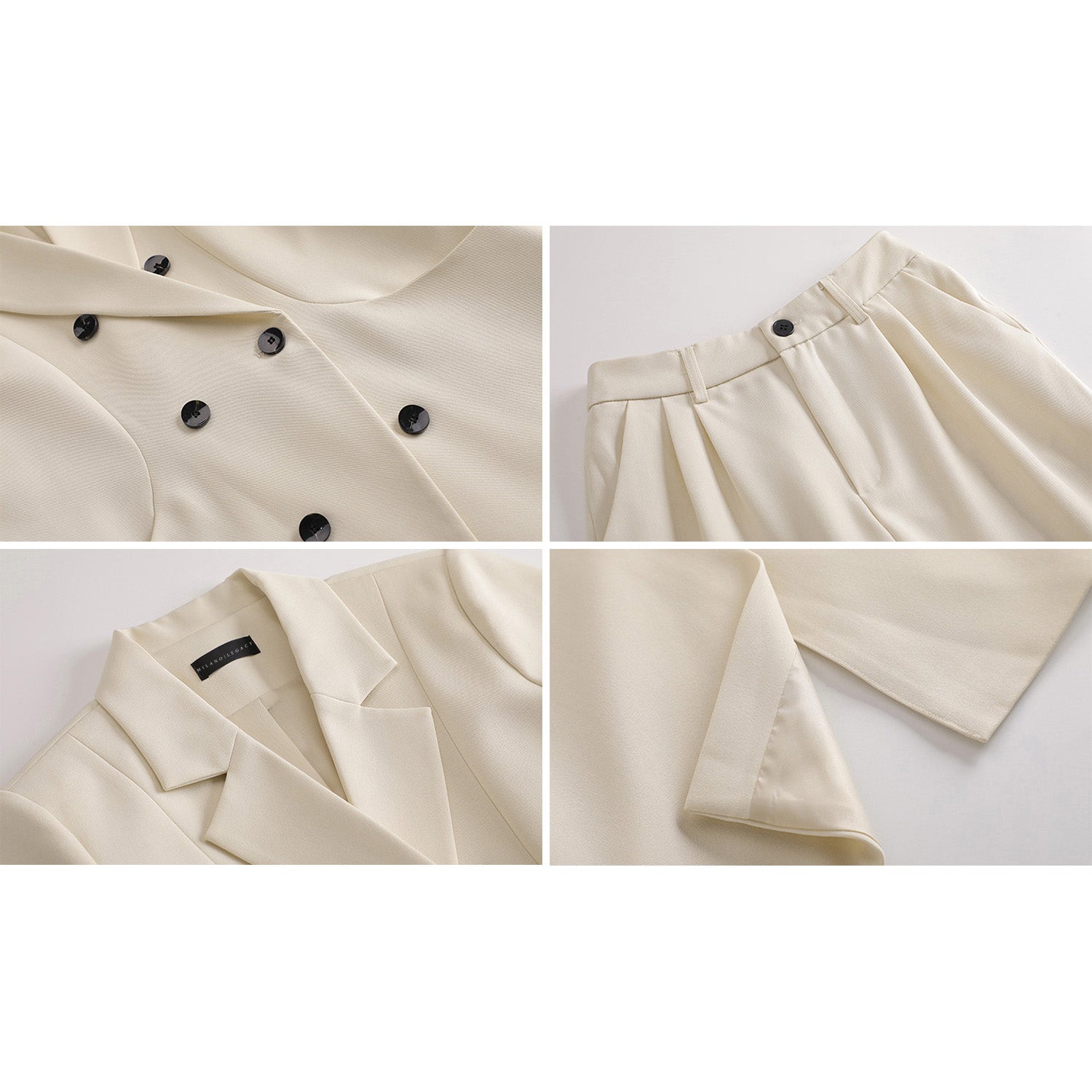 Set di Pantaloni con Blazer Tailored Power da Donna