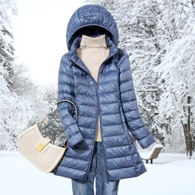 Celeste – Giacca in piuma ultraleggera per l'inverno