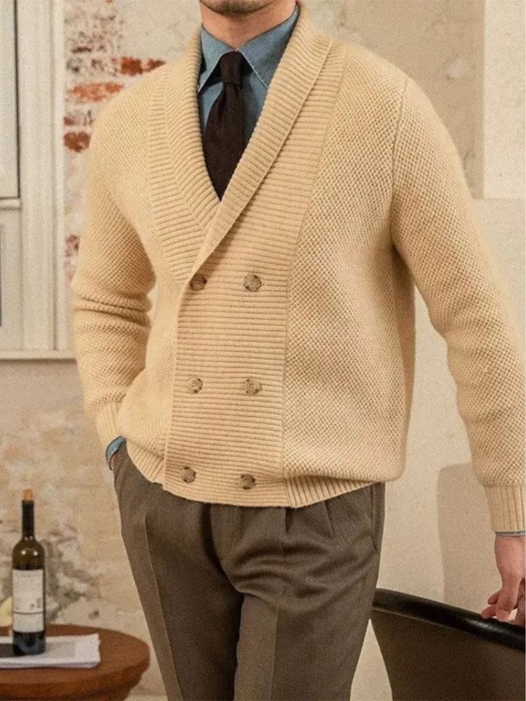 Cardigan Elegante Britanico - Viretti