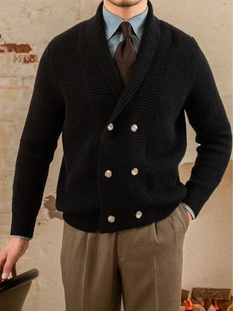 Cardigan Elegante Britanico - Viretti