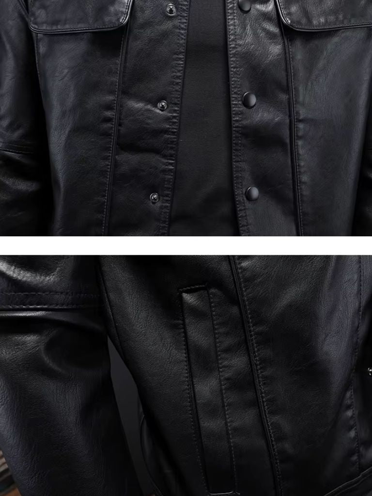 Giacca di Pelle Bronzo Rebel – Viretti