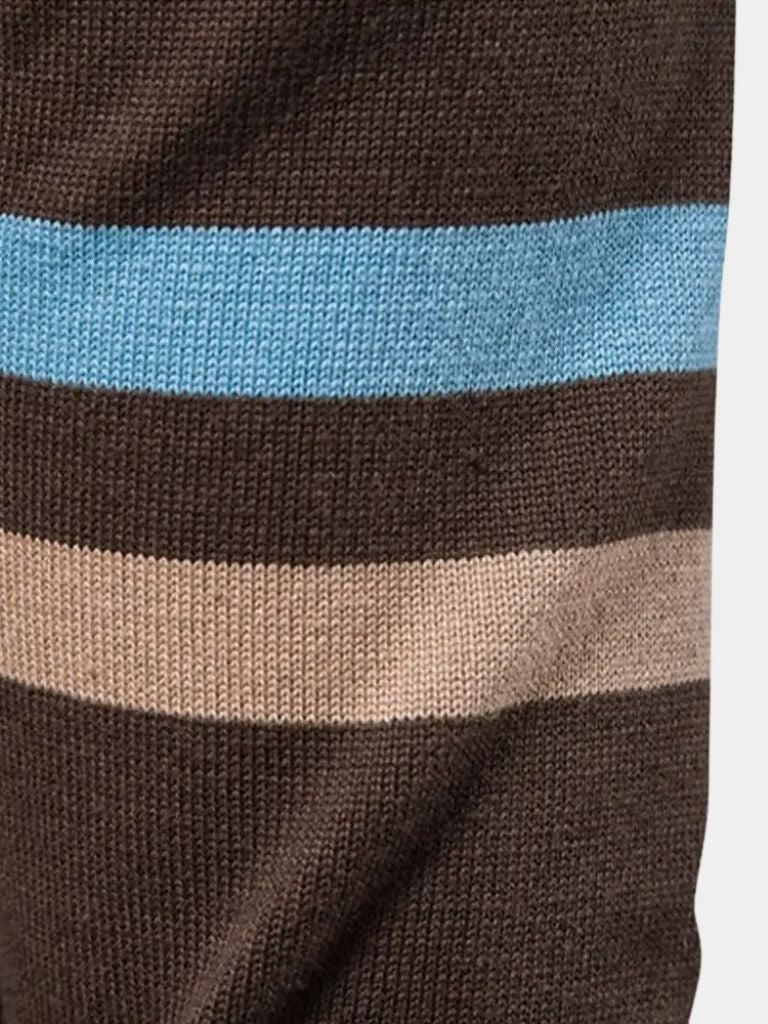 Cardigan Maglione con Zip e Collo Alto - Viretti