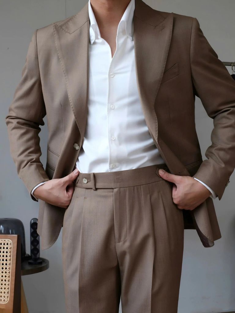 Pantaloni Classic Genova Sidetab - Viretti