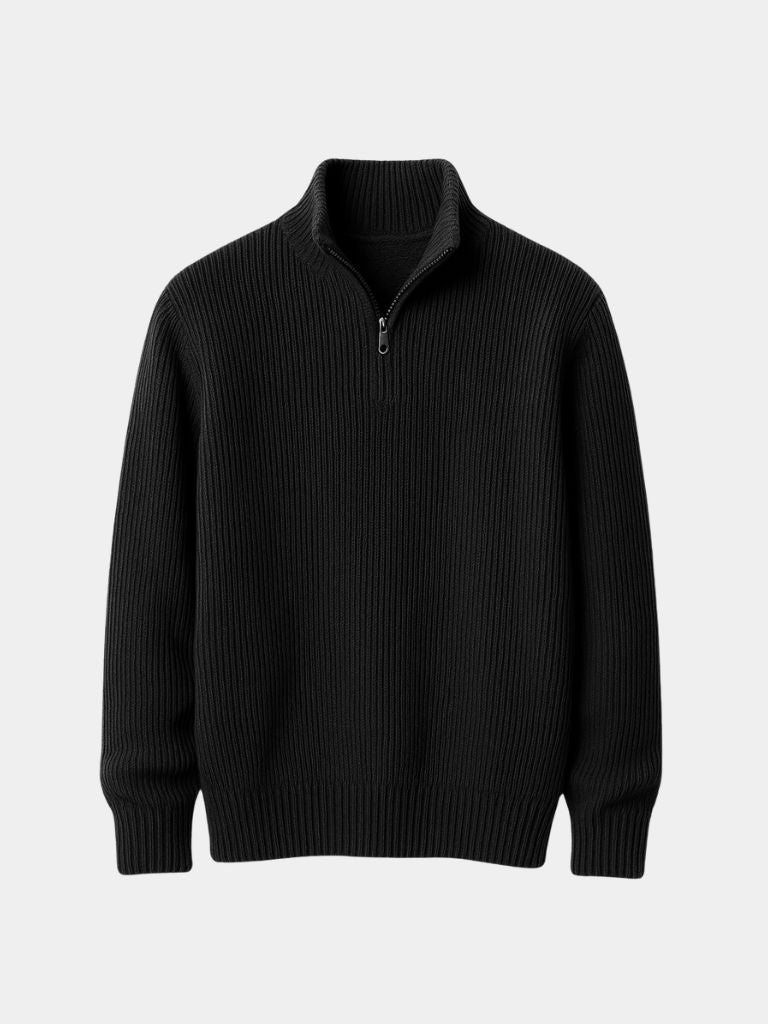 Maglione Classic Highland a Mezzo Zip - Viretti