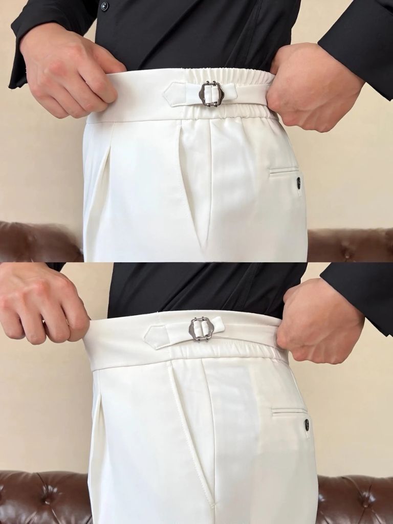 Pantaloni Elasticizzati Sidetab Classic Italia - Viretti