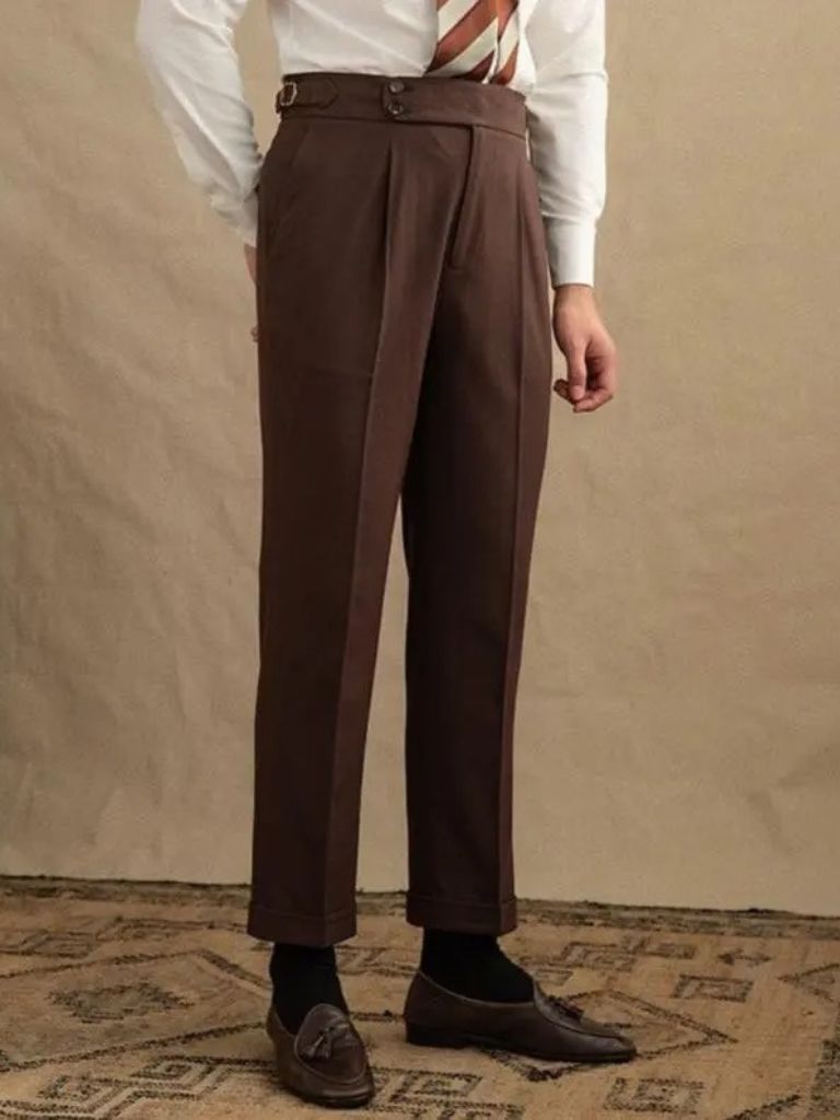 Completo Garbadine Marrone Scuro - Viretti