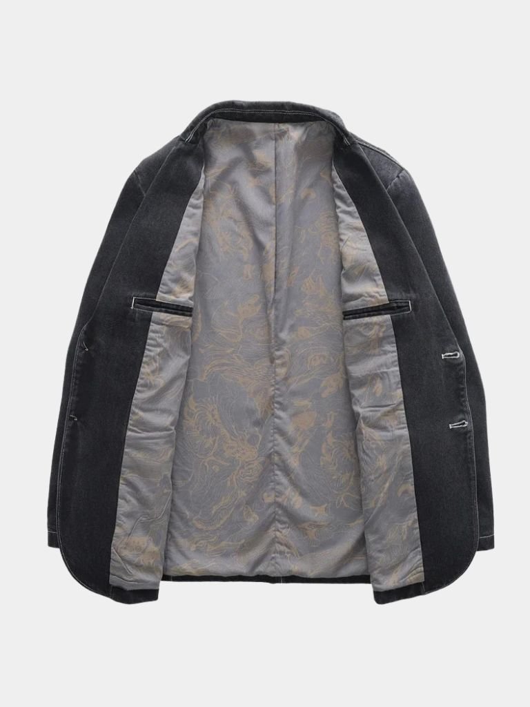 Giacca Blazer Denim Covenant – Viretti