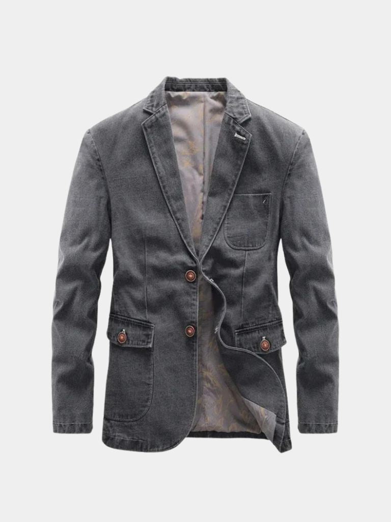Giacca Blazer Denim Covenant – Viretti