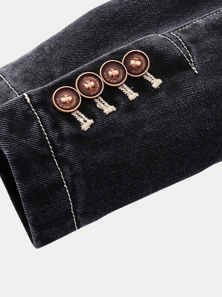 Giacca Blazer Denim Covenant – Viretti