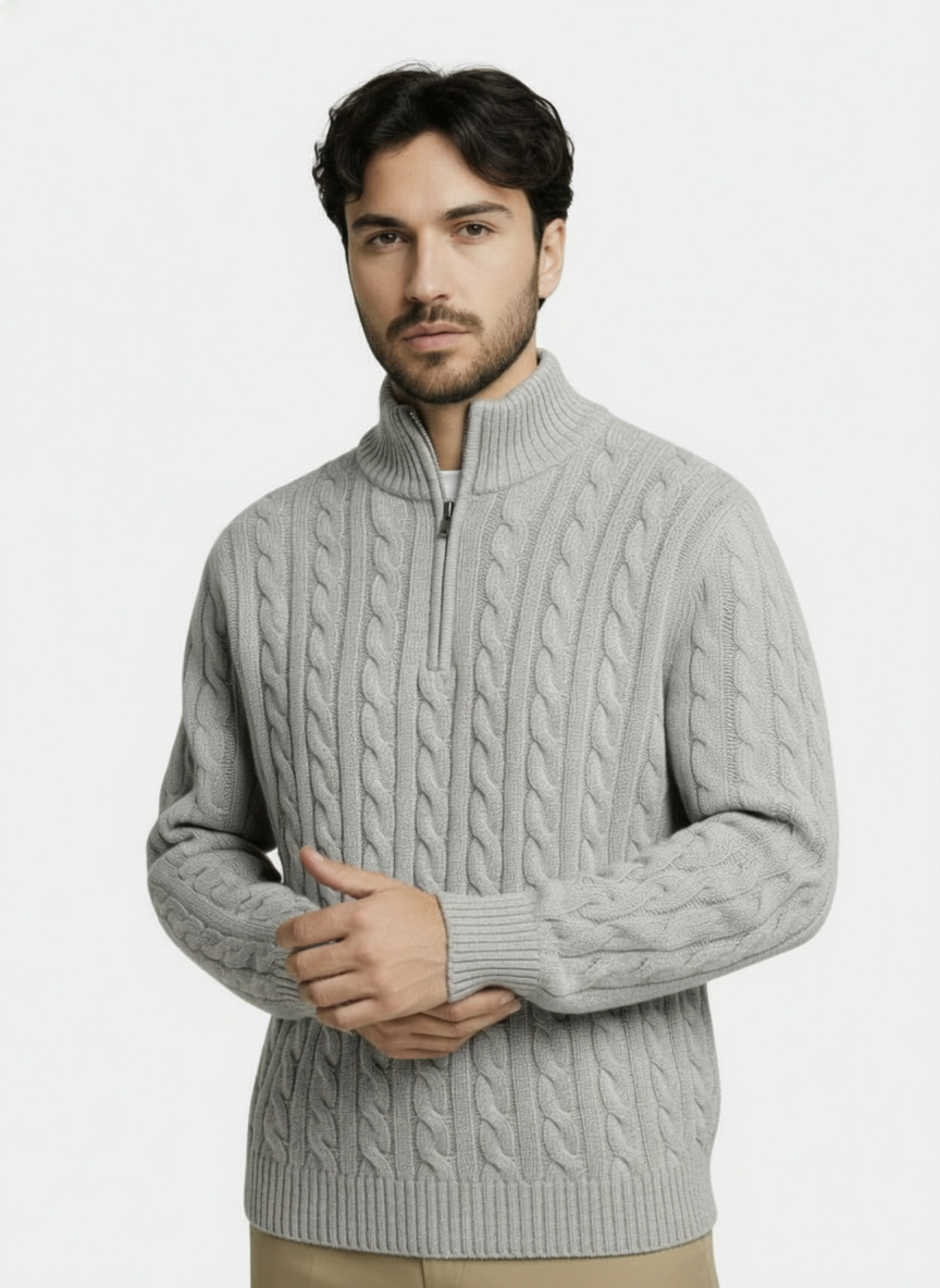 Maglione Essential Half Zip - Viretti