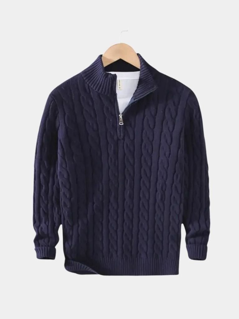 Maglione Essential Half Zip - Viretti