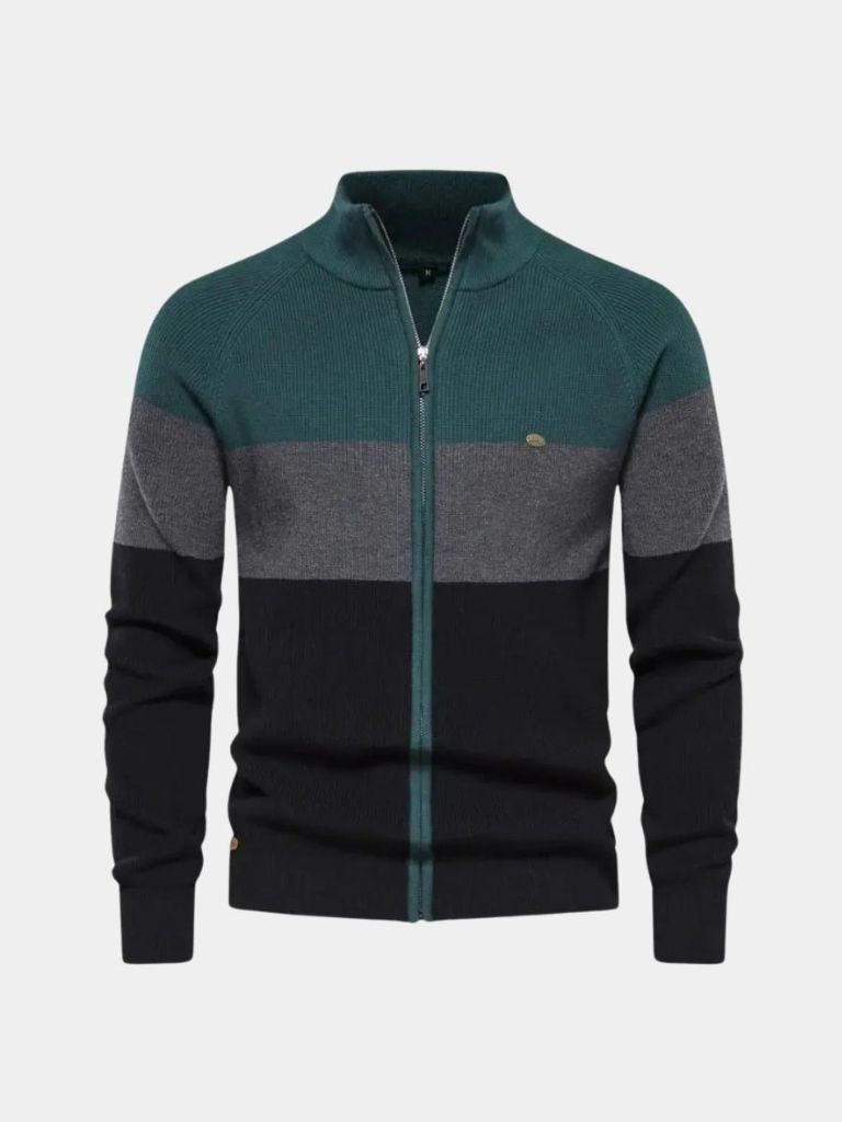 Maglione con Zip Essenziale - Viretti