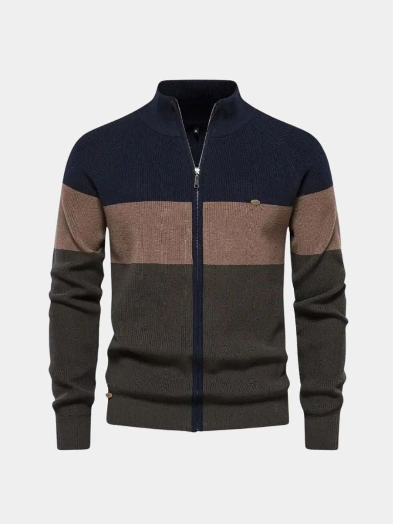 Maglione con Zip Essenziale - Viretti
